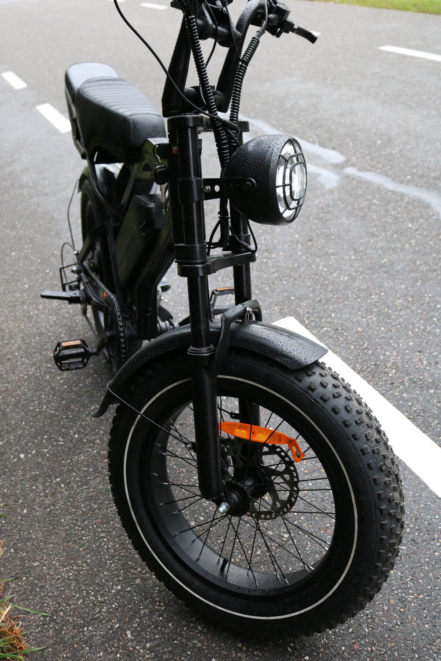 E-BEAST A20 Fatbike — EU-Legal Electric Bike (25 km/h, 250W)